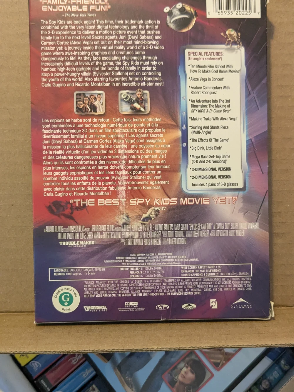 Spy Kids 3-D: Game Over Collector's Edition - Picture 2 of 2